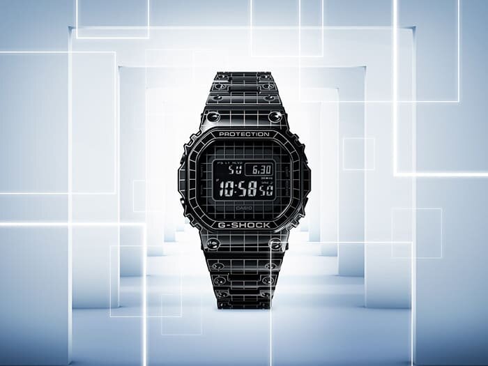 Наручные часы CASIO, черный, белый — фото 1