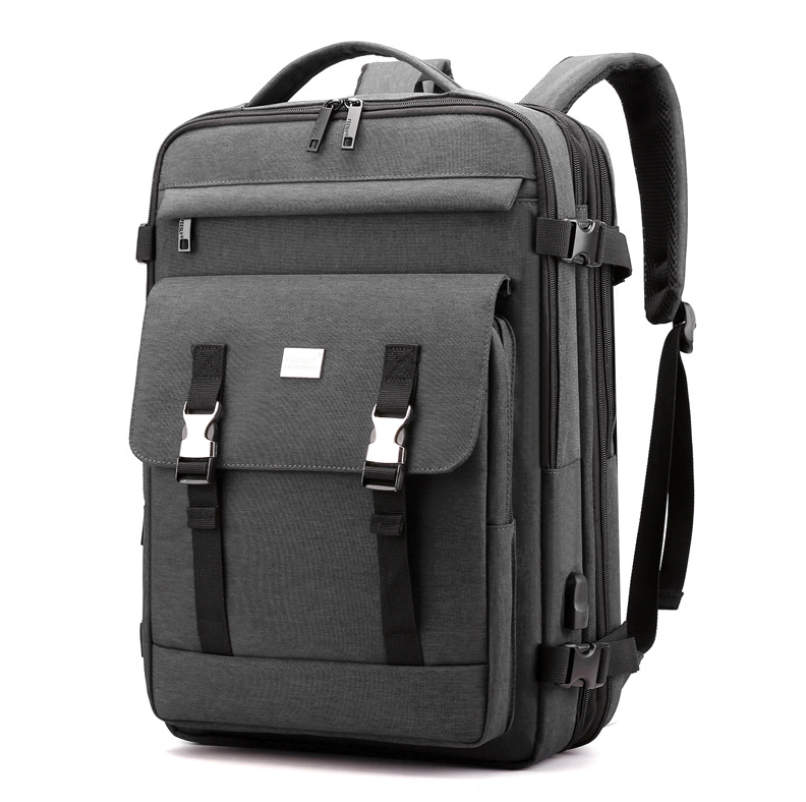 Рюкзак-сумка MyPads M63-011из нейлоновой непромокаемой ткани с USB для ноутбука Dell Asus Acer Lenovo HP Xiaomi диагональю 15.4