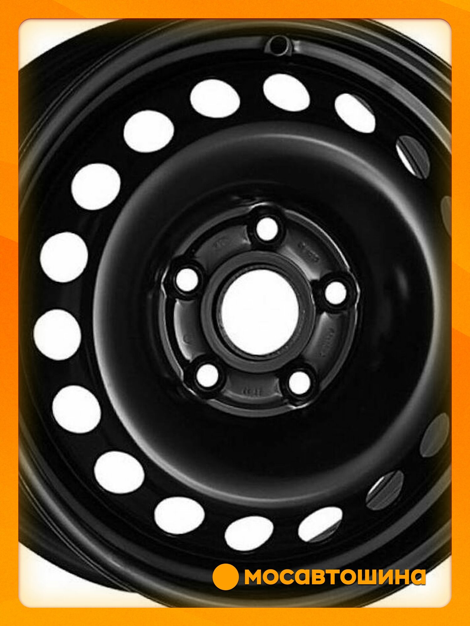 Автомобильные диски Magnetto 15009 6x15 4x100 ET 50 Dia 60.1 black — фото 1