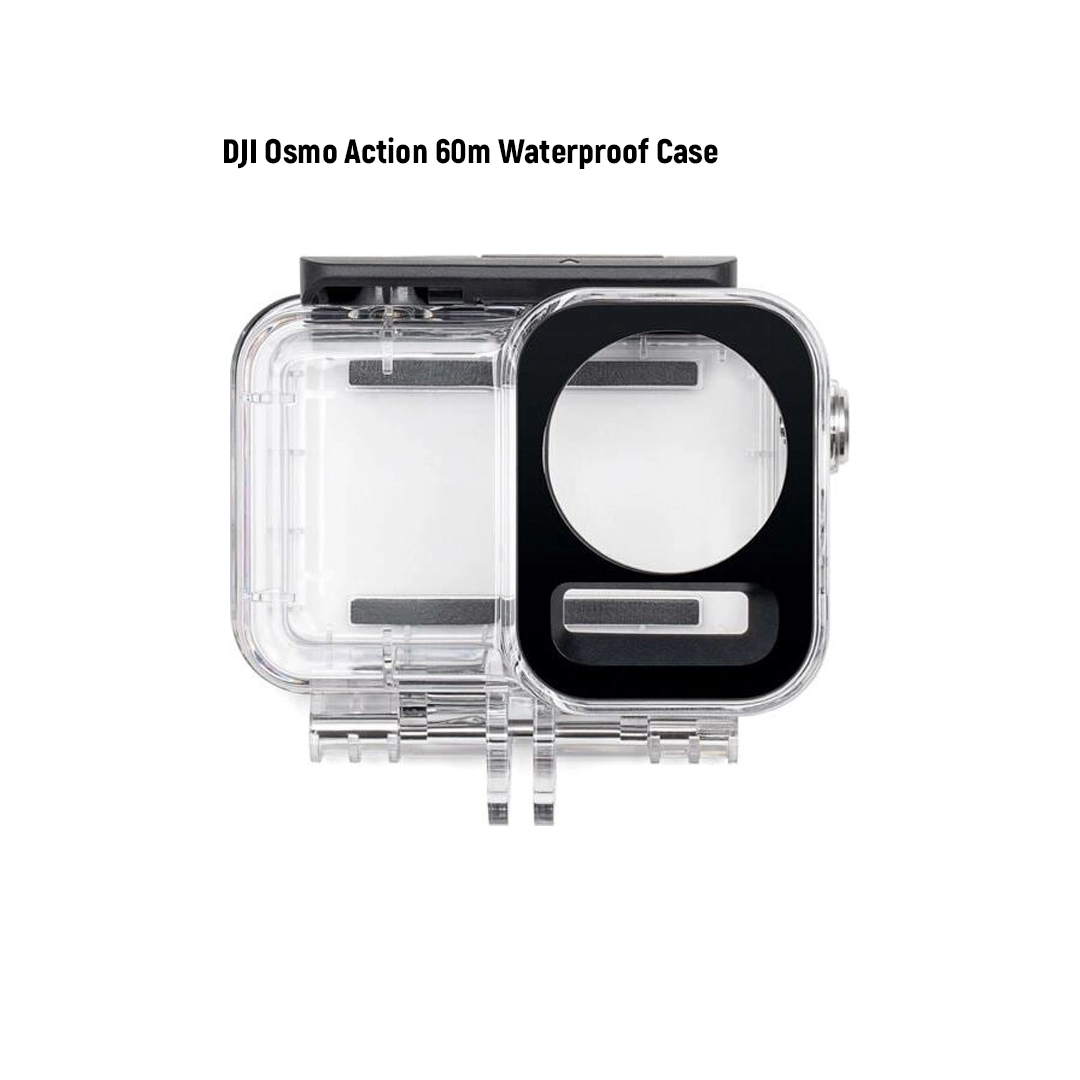 Водонепроницаемы бокс DJI Osmo Action 60m Waterproof Case для action 4, action 5 pro