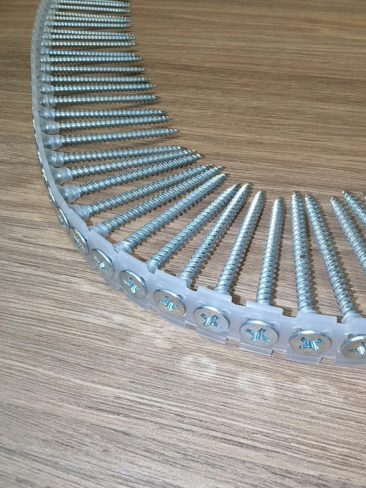 Саморезы оцинкованные, универсальные, screw shank 3.5 мм дл.50 мм (1000 шт.)