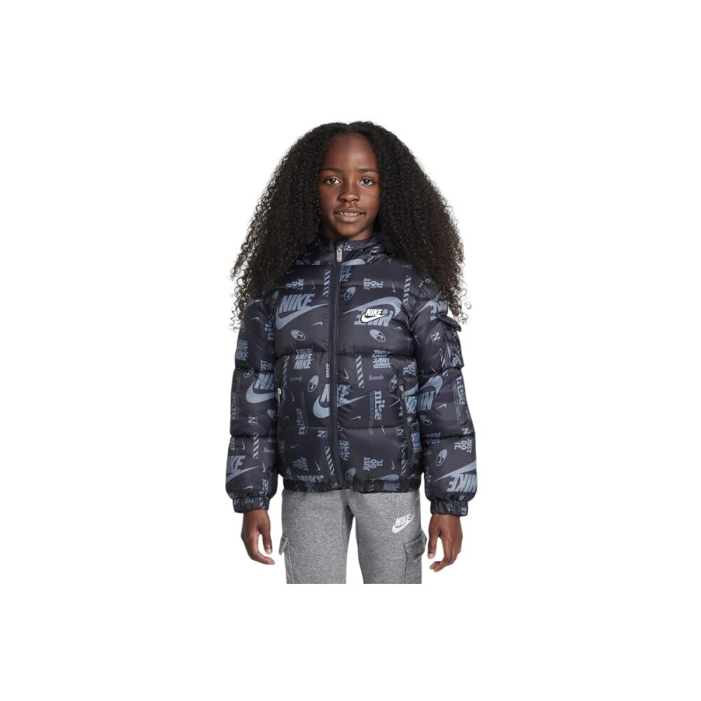 Куртка NIKE, размер 7 лет, черный