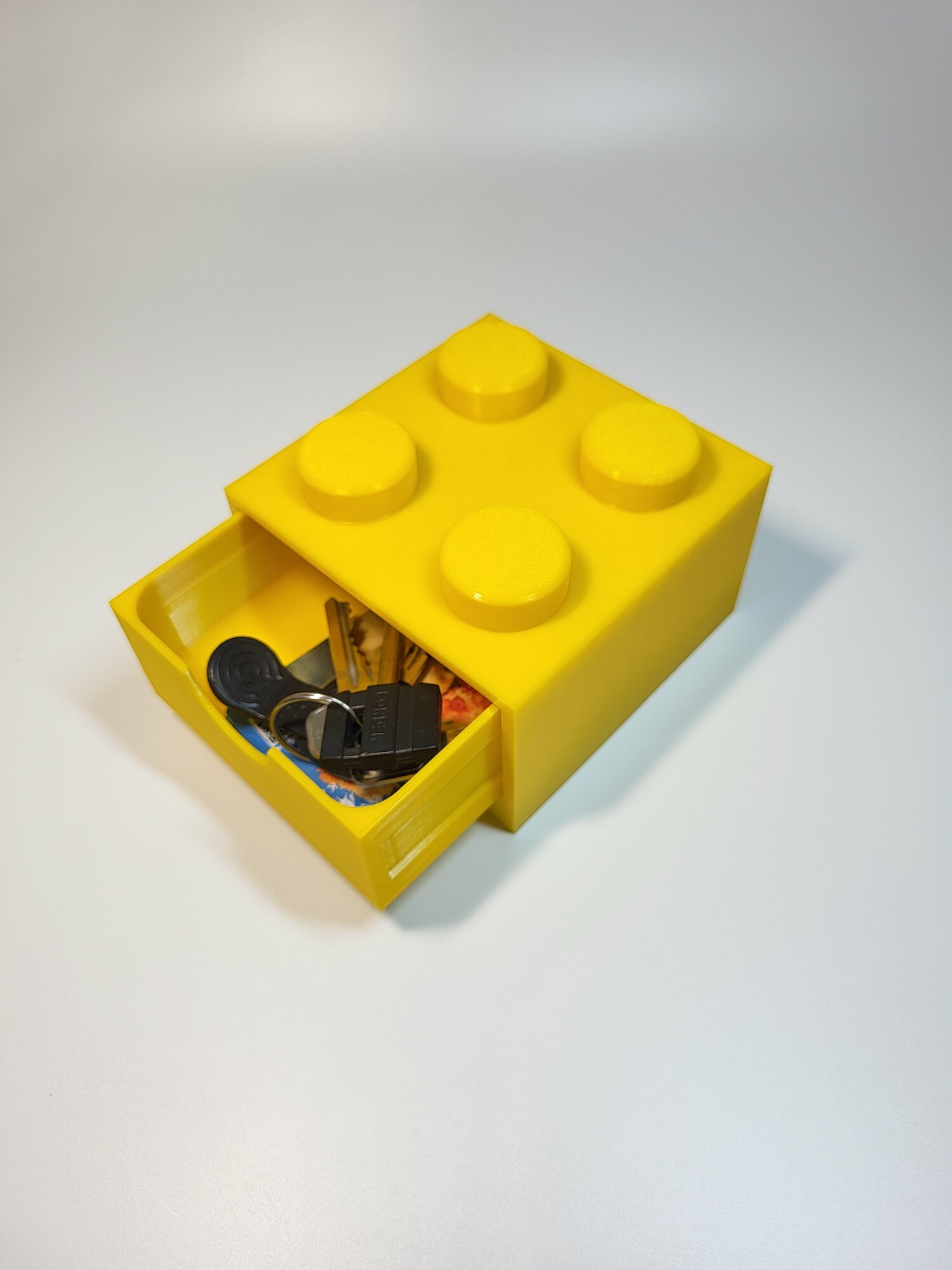 Ящик для хранения "LEGO", PETG, PLA, пластик, выдвижной, 10x10x7 см