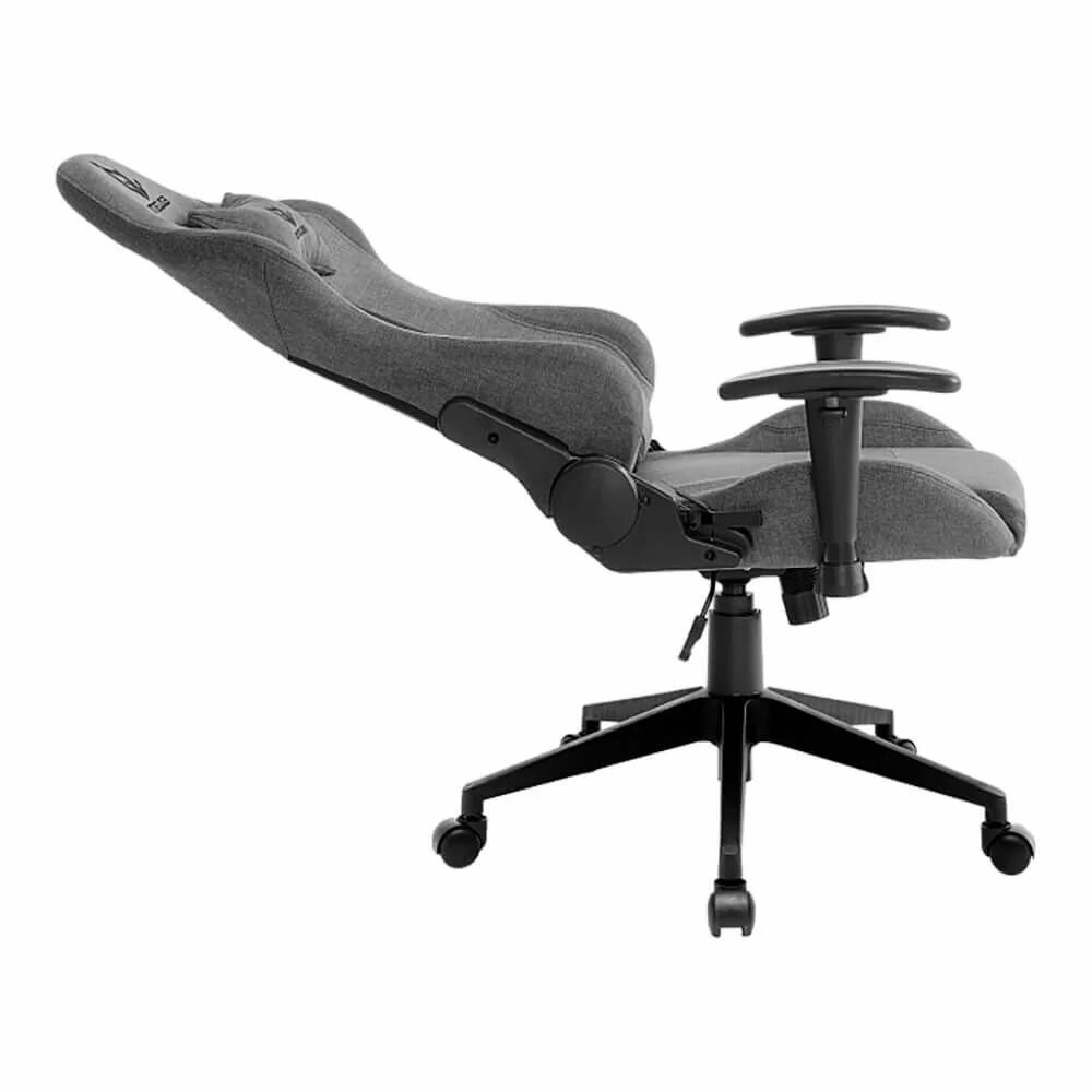 Компьютерное кресло GameLab "PENTA Breeze GL-640", игровое, на колёсиках, с подголовником, серое — фото 1