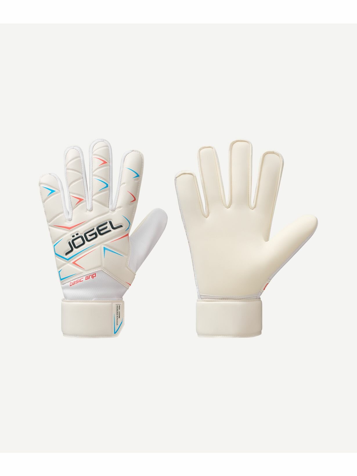 Вратарские перчатки футбольные Jogel Legend BL3 Flat, размер 8