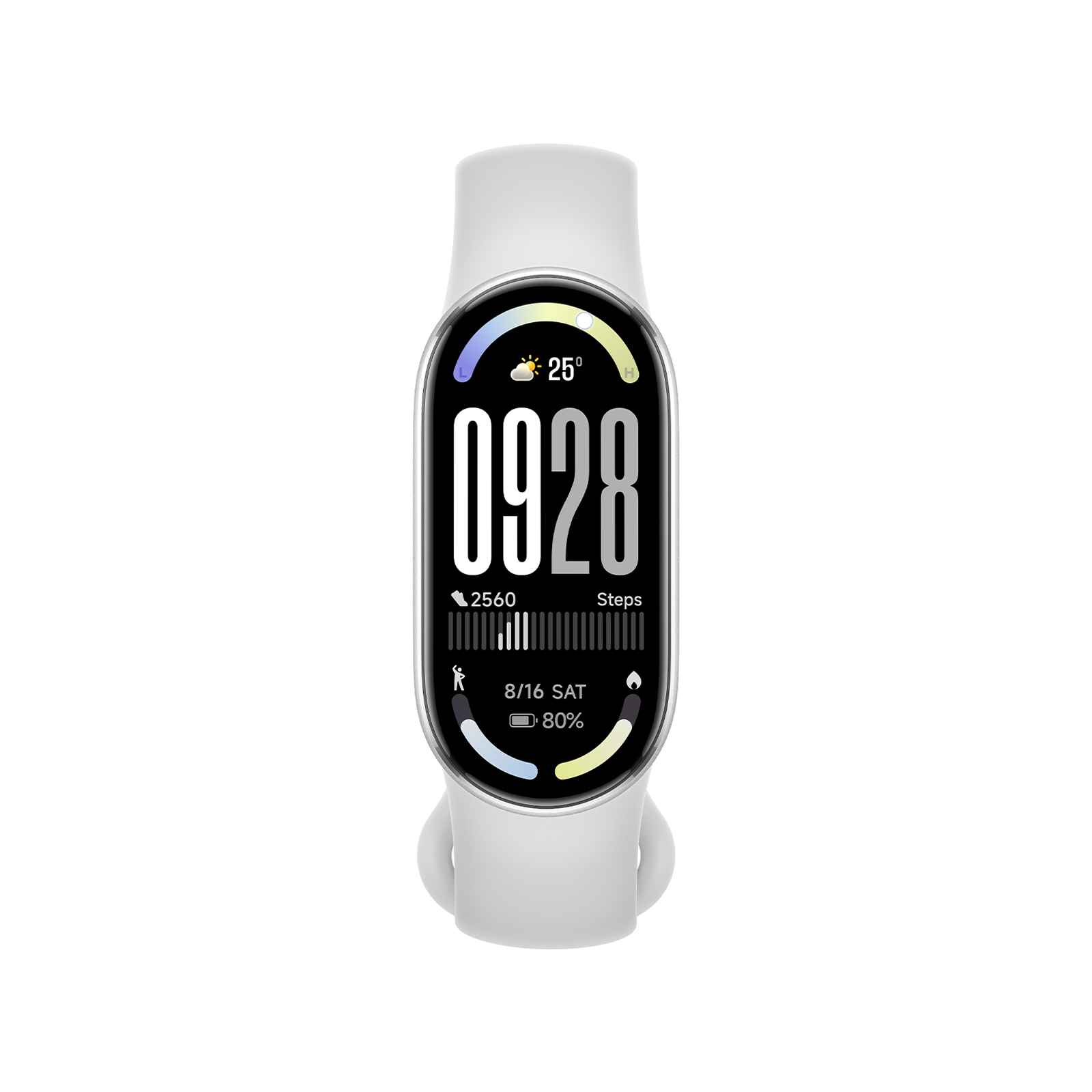 Фитнес браслет Xiaomi Smart Band 10 Glacier Silver Серебристый 172