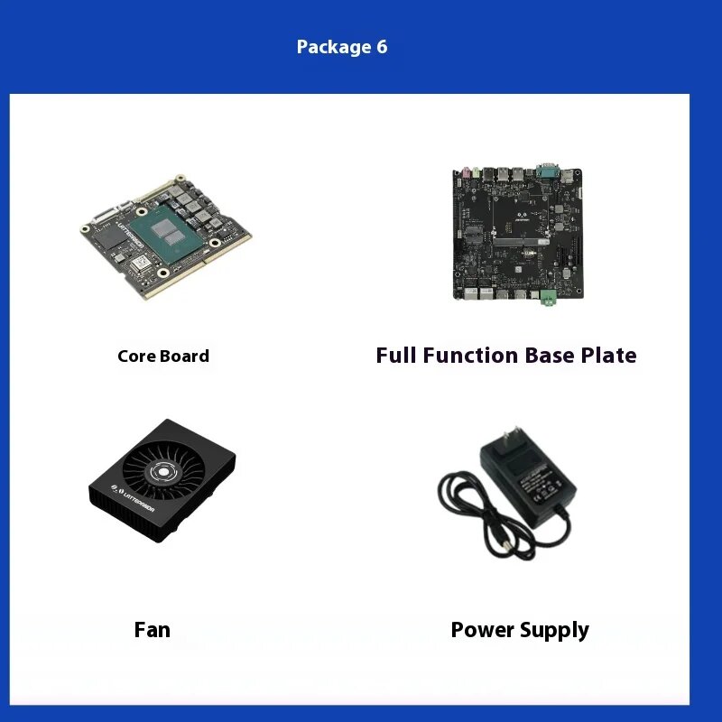 LattePanda Mu вычислительный модуль Intel N100 8 ГБ, N100 8G, Комплект 7