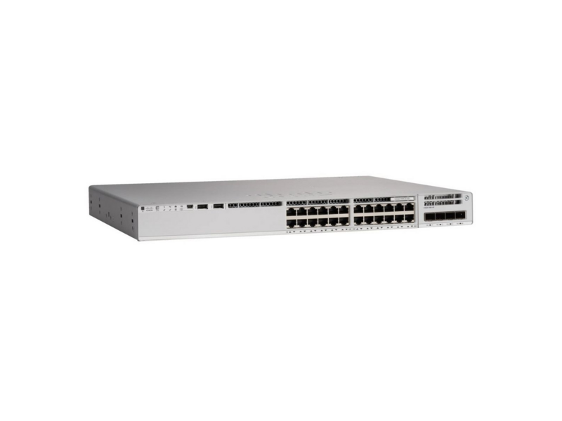 Коммутатор CISCO Catalyst 9300L 24-port 1G copper with fixed 4x1Gb SFP uplinks, PoE+, DNA Network Advantage Lic , C9300L-24P-4G-A