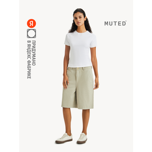 фото Шорты muted twill, размер xxl, светло-зеленый