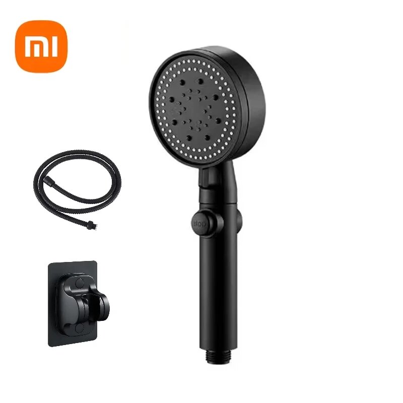 Xiaomi Насадка для душа 5 режимов, Black Set