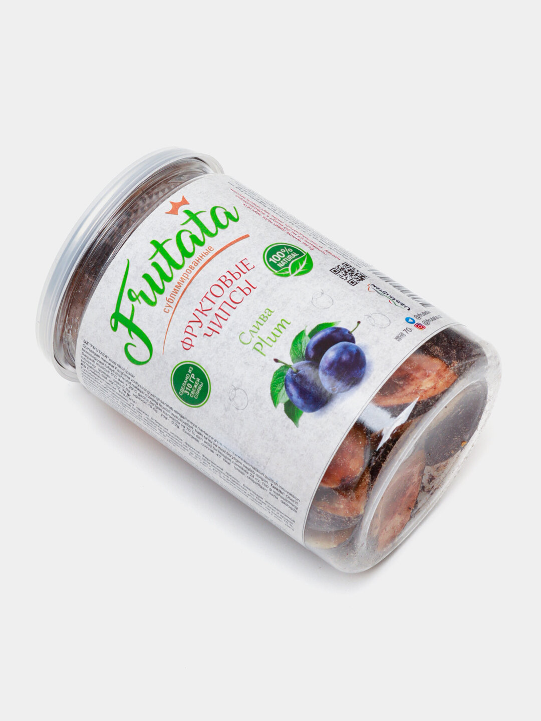 Фрутата, Сублимированная Слива 70 гр — фото 1