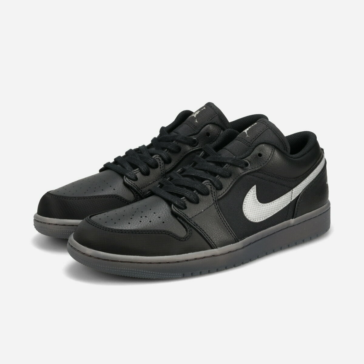 Кроссовки Air Jordan 1 Low "Black-White Dark Smoke Grey"