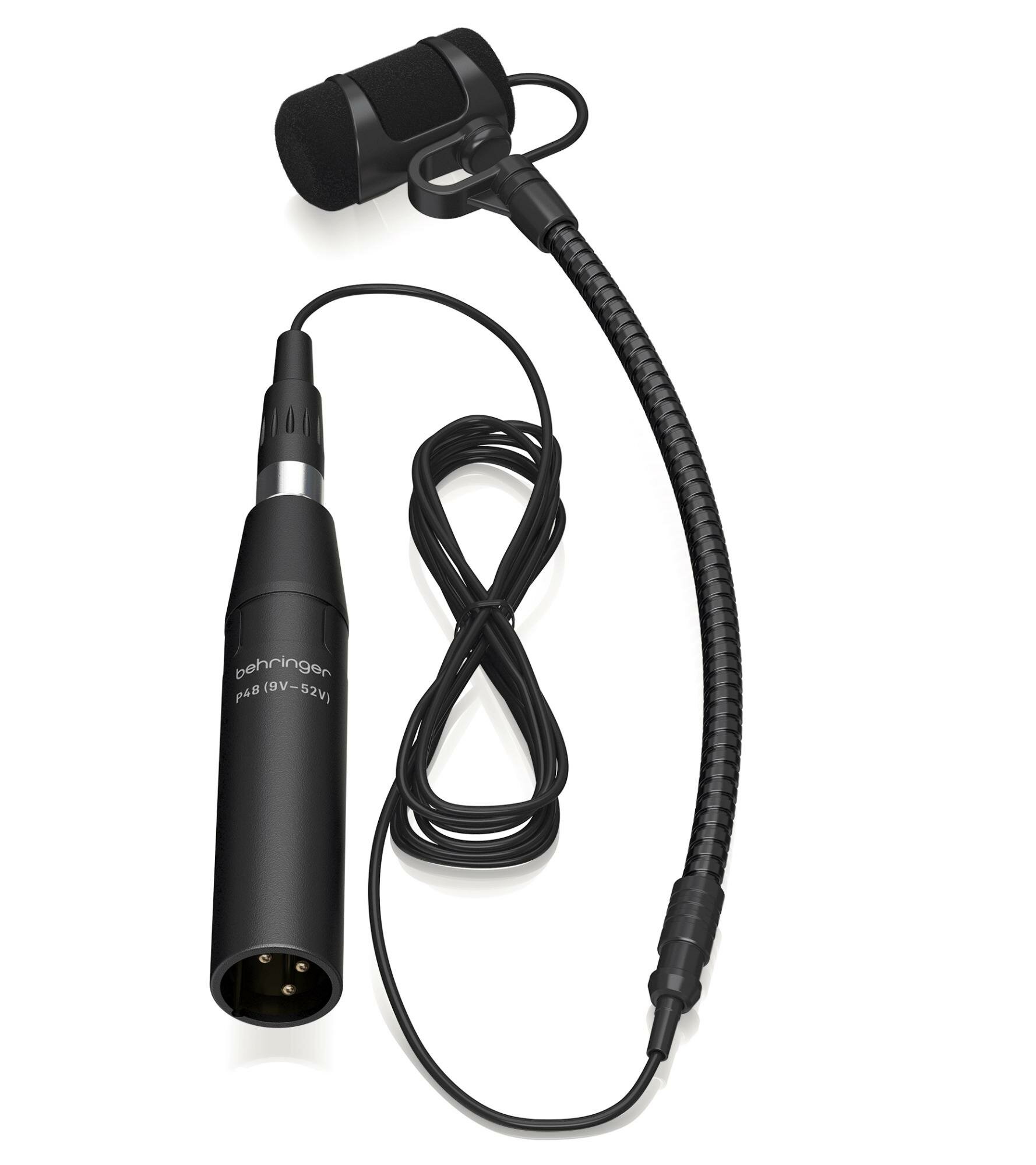 BEHRINGER CB100 GUITAR - инструментальный конденсаторный микрофон, 50 Гц - 18 кГц, 200 Ом, фантомное