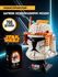 Конструктор Шлем Капитана Рекса, совместим с Lego Star Wars, 854 детали