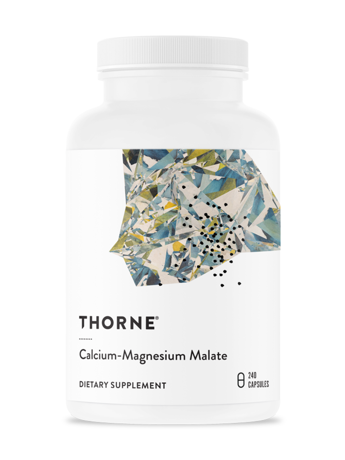 Кальций-магний малат, Calcium-Magnesium Malate, Thorne Research, 240 капсул