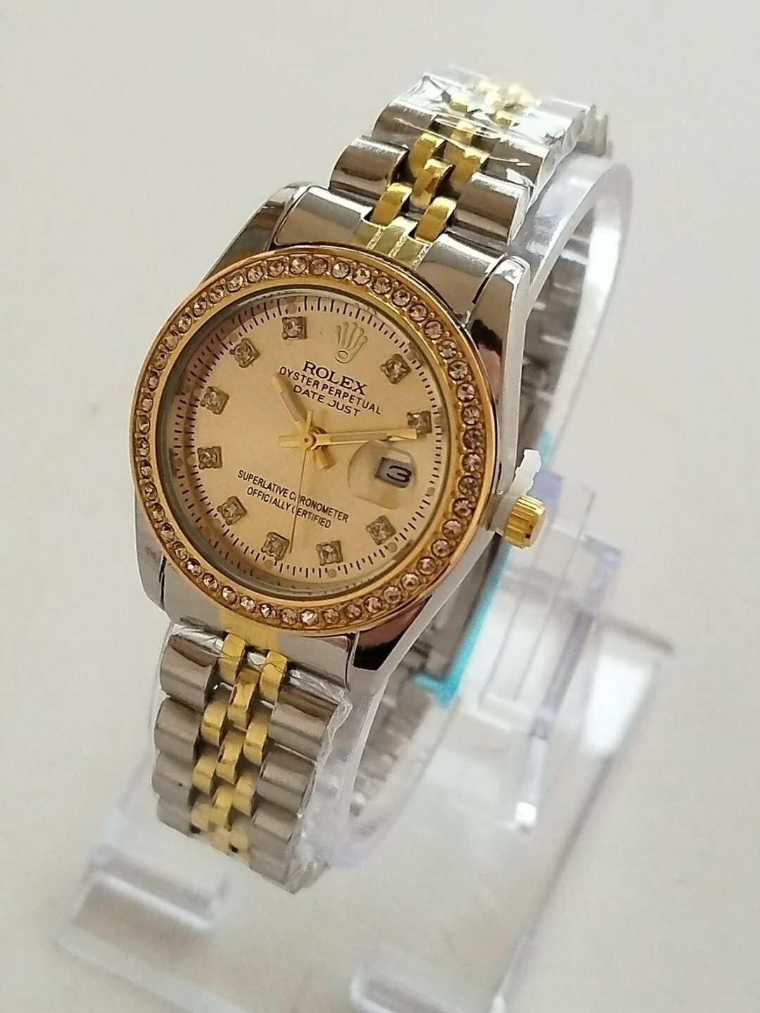 Наручные часы Rolex, зеленый,