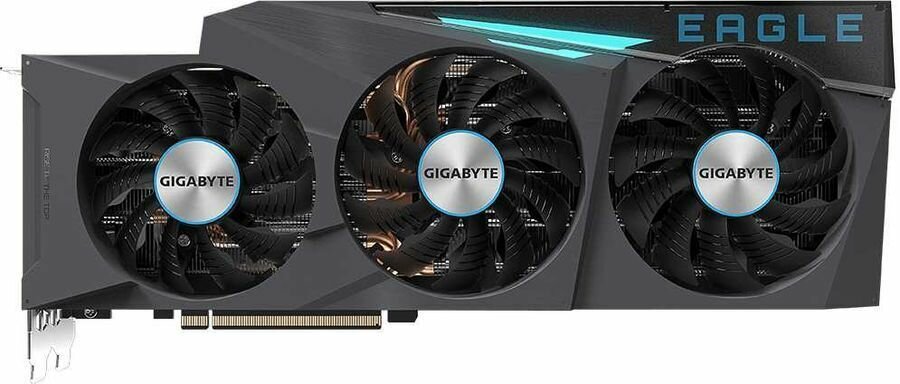 Видеокарта GIGABYTE GeForce RTX 3080TI GV-N308TEAGLE OC-12GD (GV-N308TEAGLE OC-12GD) - PCI-E 4.0, 12 ГБ, GDDR6X, 384 бит, HDMI х2, DisplayPort х3, GPU 1680 МГц