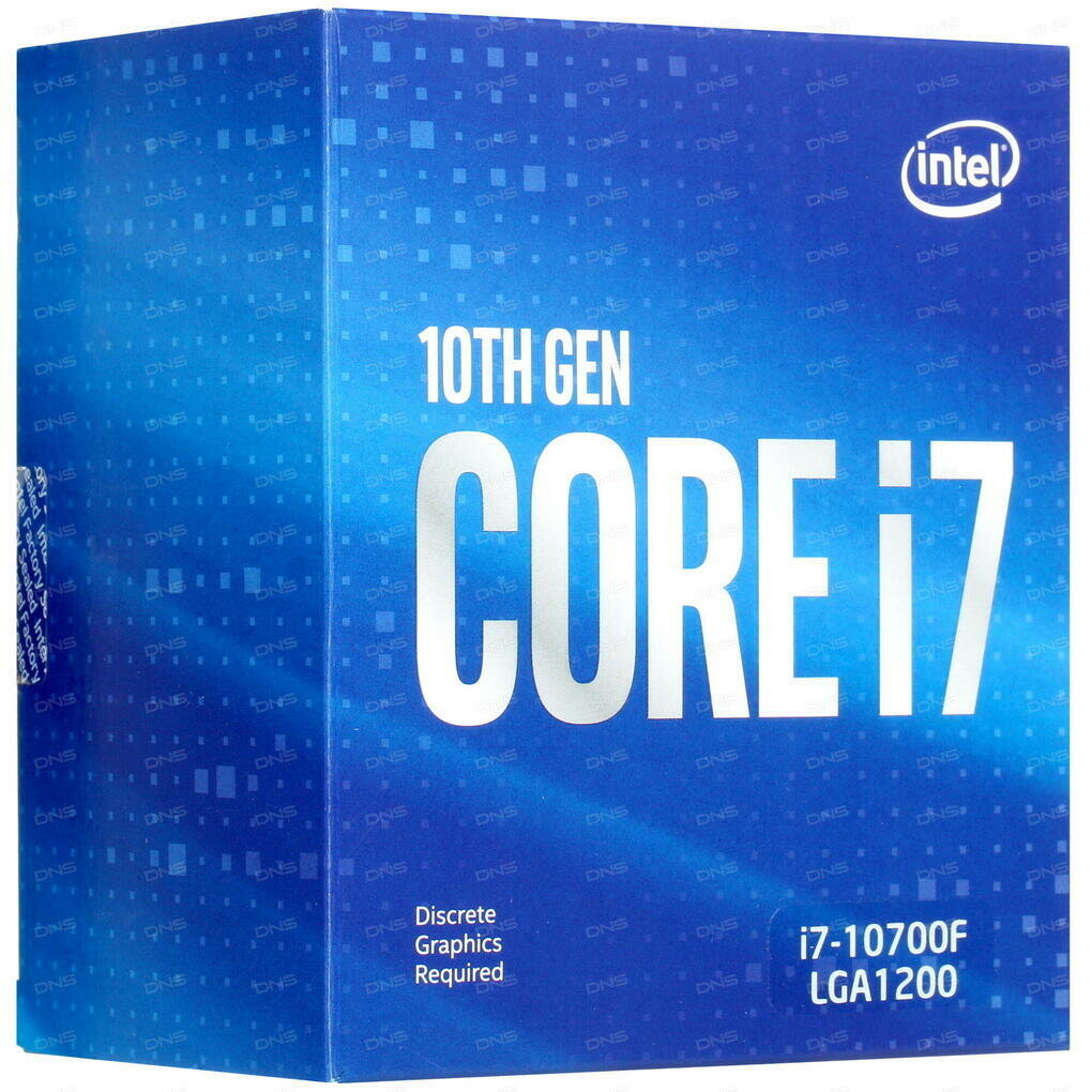 Процессор Intel Core i7-10700 BOX — купить в интернет-магазине на