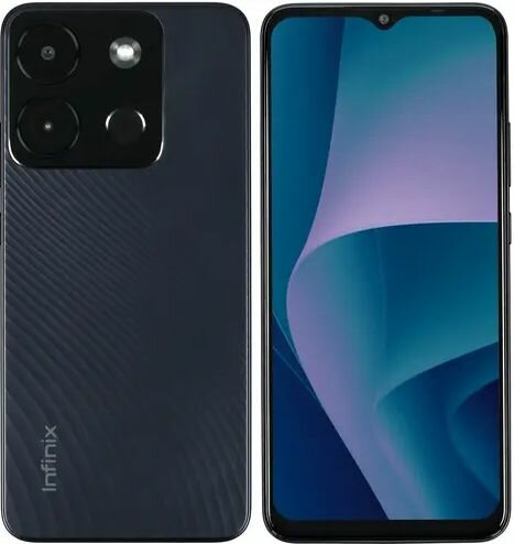 6,6" Смартфон Infinix Smart 7 Plus 3/64 ГБ (SMART 7 PLUS) 2023, черный