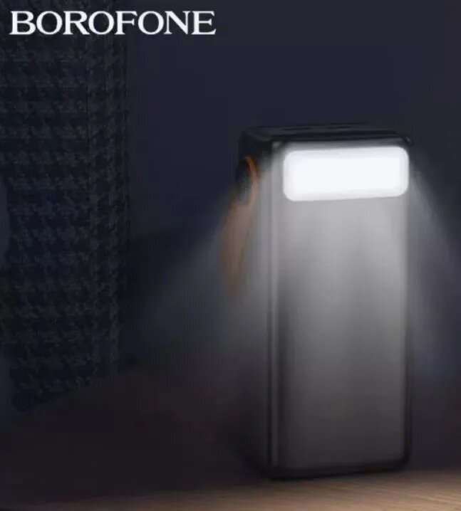 Внешний аккумулятор (Power Bank) Borofone BJ66 40000mAh, Черный — фото 1