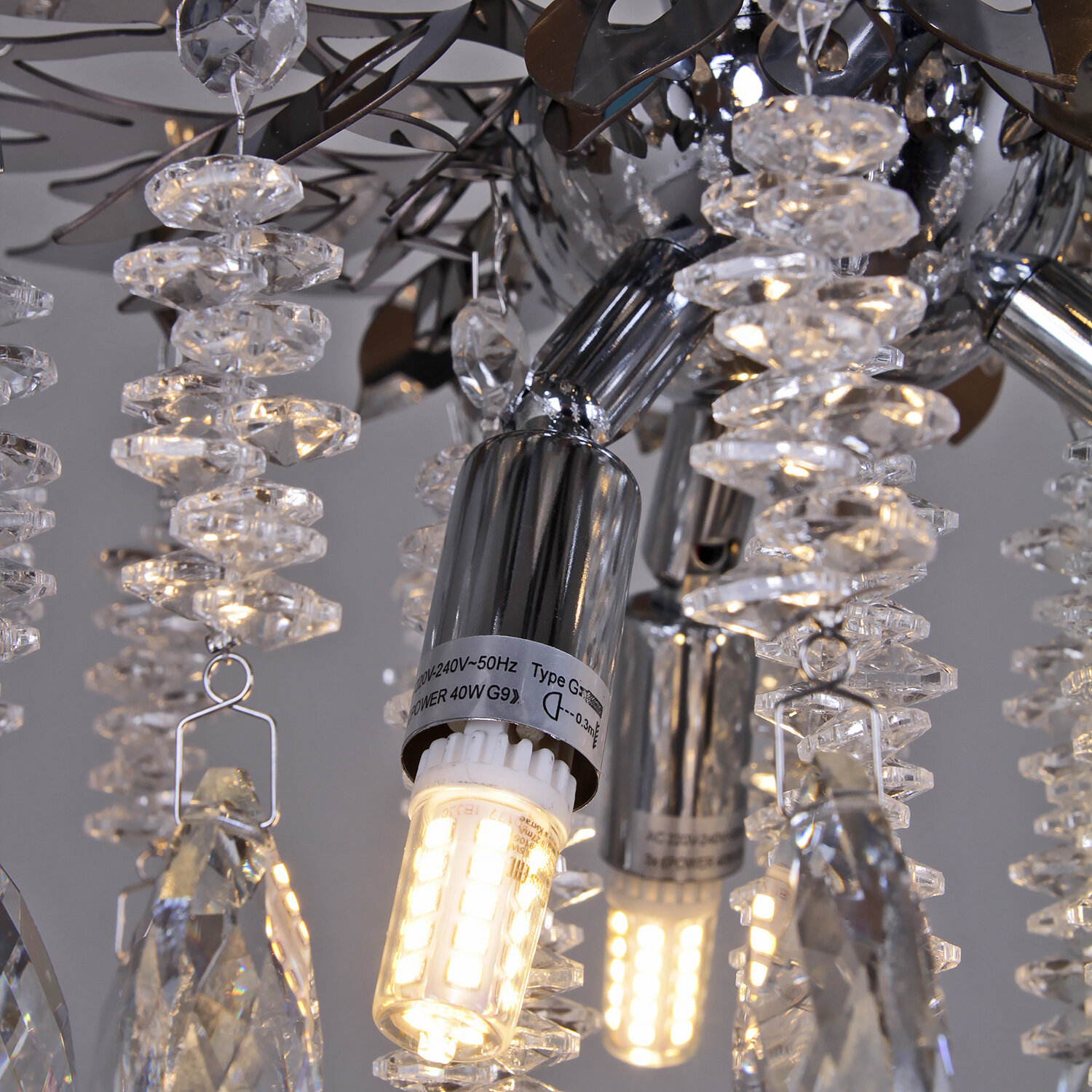 Люстра потолочная Reluce 01108-0.3-300 CR — фото 1