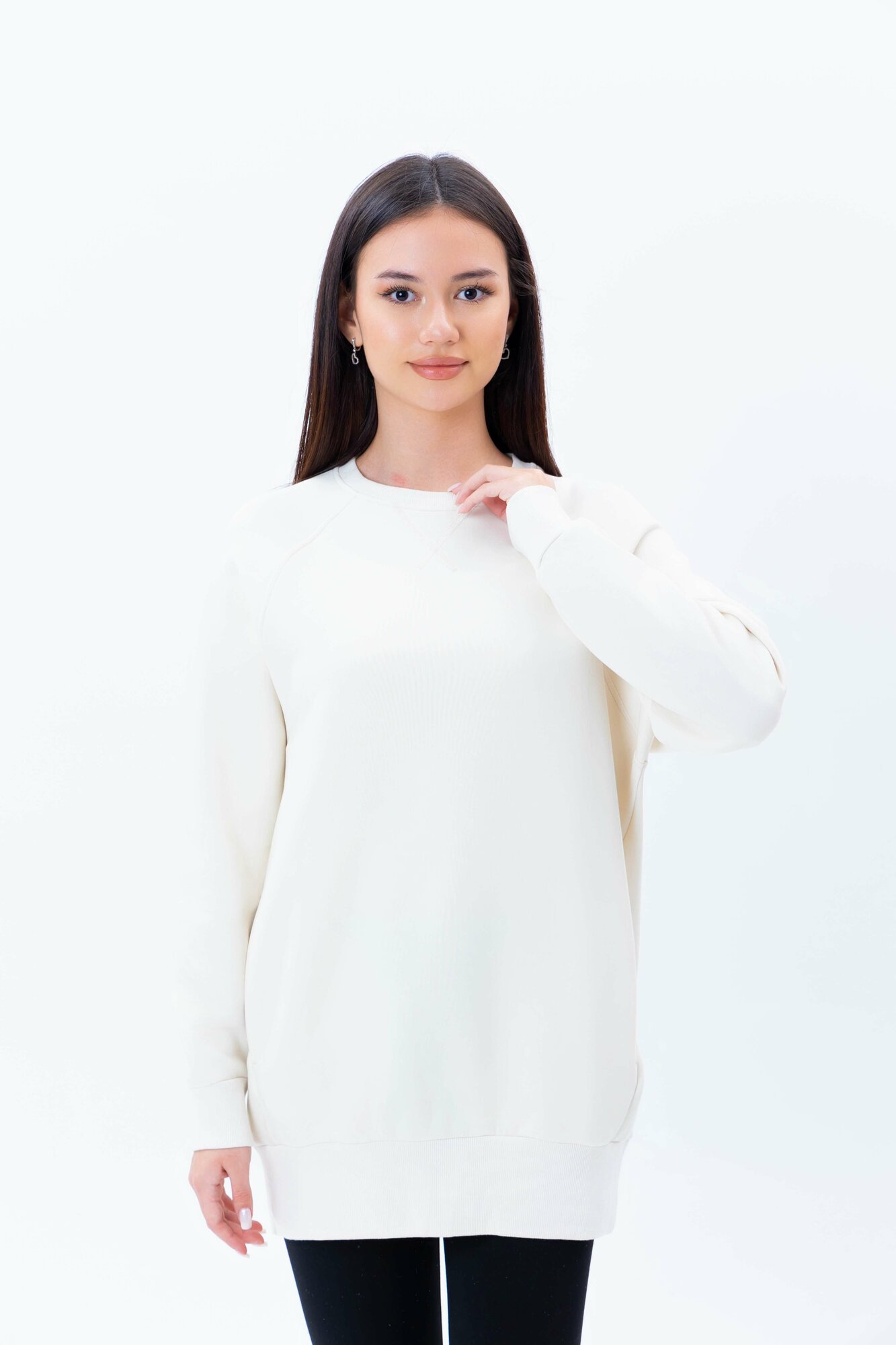 Свитшот TERRA PRO, размер M, , whisper white