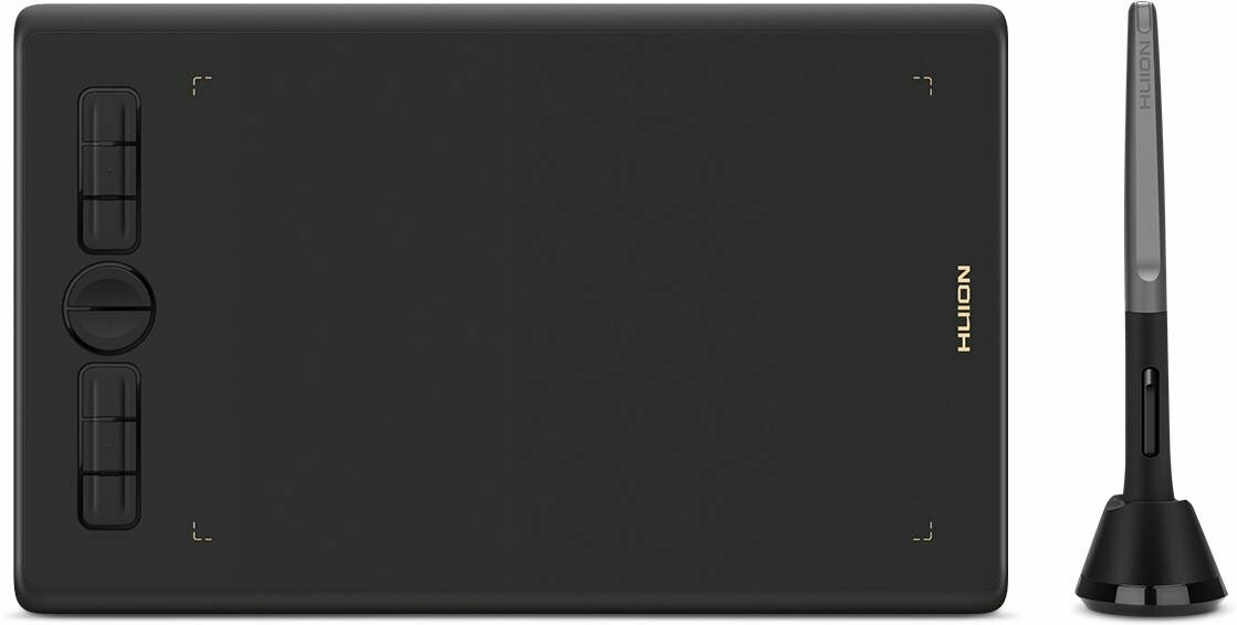 Графический планшет HUION Inspiroy H580X для рисования, A5, 8192 уровней нажима