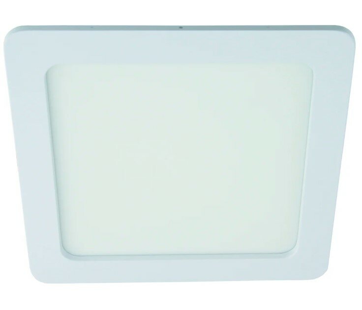 Встраив. потол. свет-к Ecola LED Квадратный даунлайт с драйвером 6W 220V 4200K 120x120x20