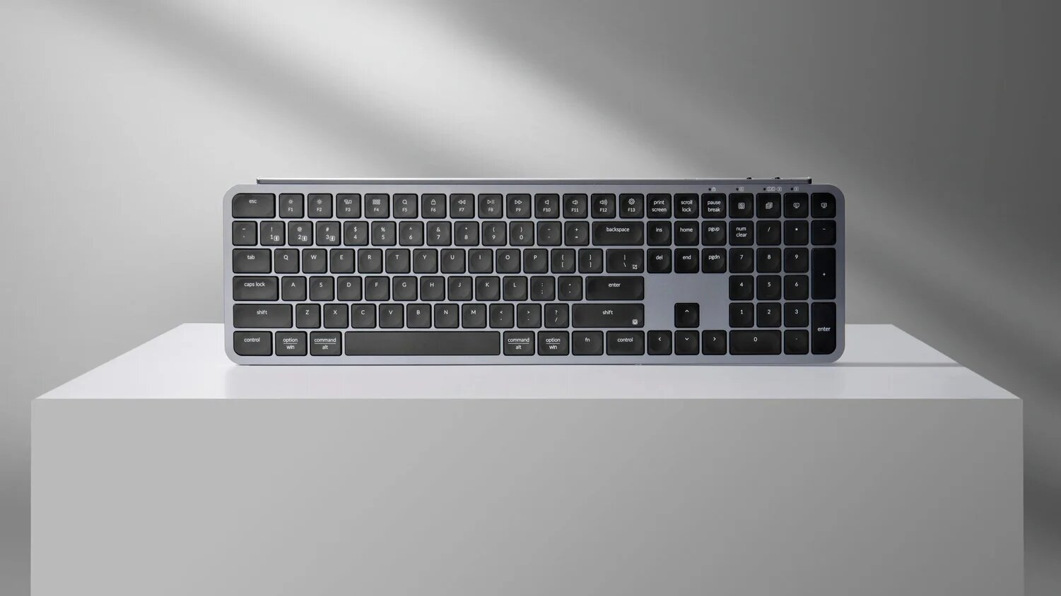 Клавиатура Keychron B6 Pro B6P-K9, беспроводная, ультратонкая, черная