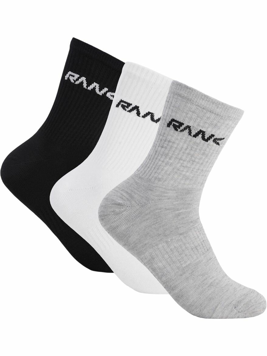 Носки RANK Everyday socks high 3 pack, комплект