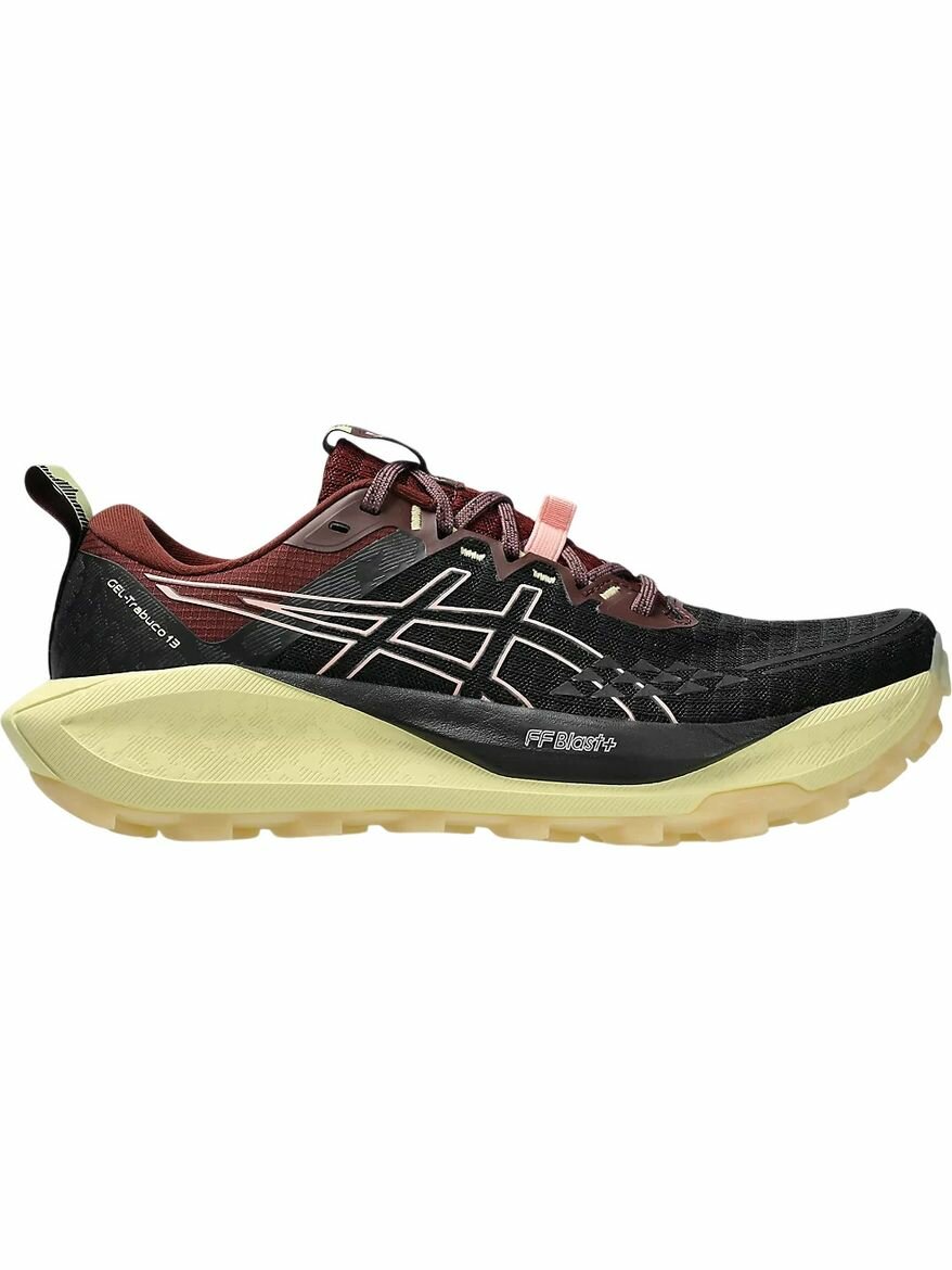 Кроссовки ASICS GEL-TRABUCO 13 W, полнота F (EU)/ на среднюю стопу, размер 10,5 US, черный