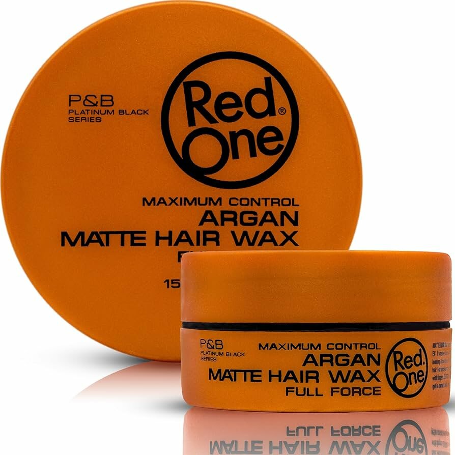 Воск для укладки волос RedOne "Argan Matte Hair Wax", профессиональный, матовый финиш — фото 1