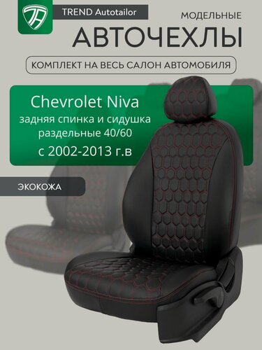 Изображение товара Авточехлы Chevrolet Niva (Шевроле Нива) 2002-2013