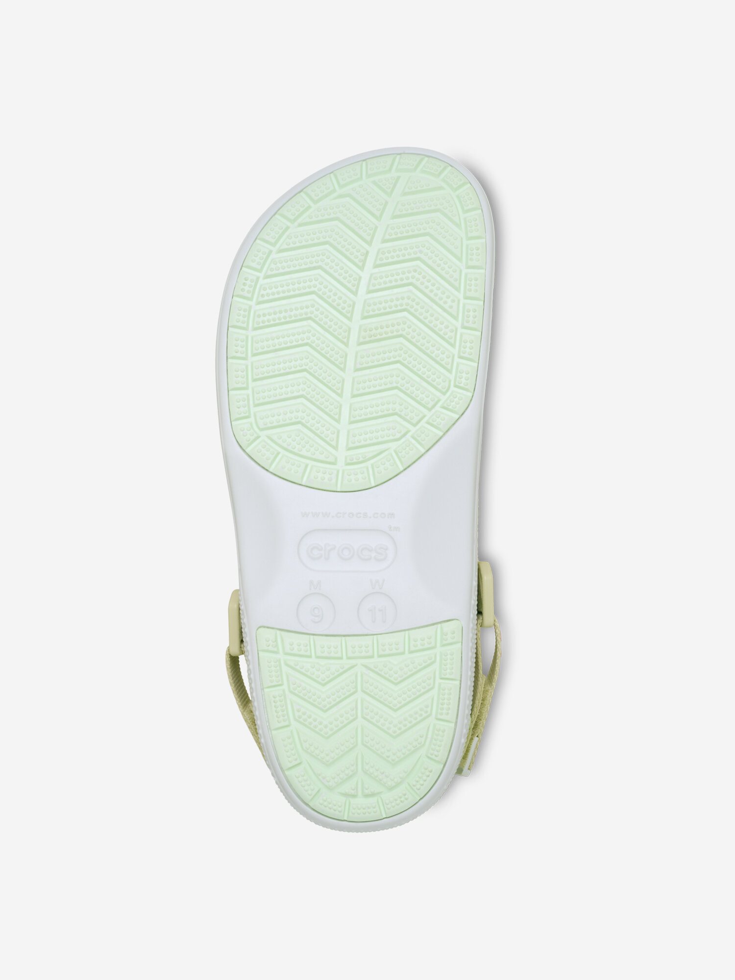 Сабо Crocs, размер M5W7, бежевый — фото 1