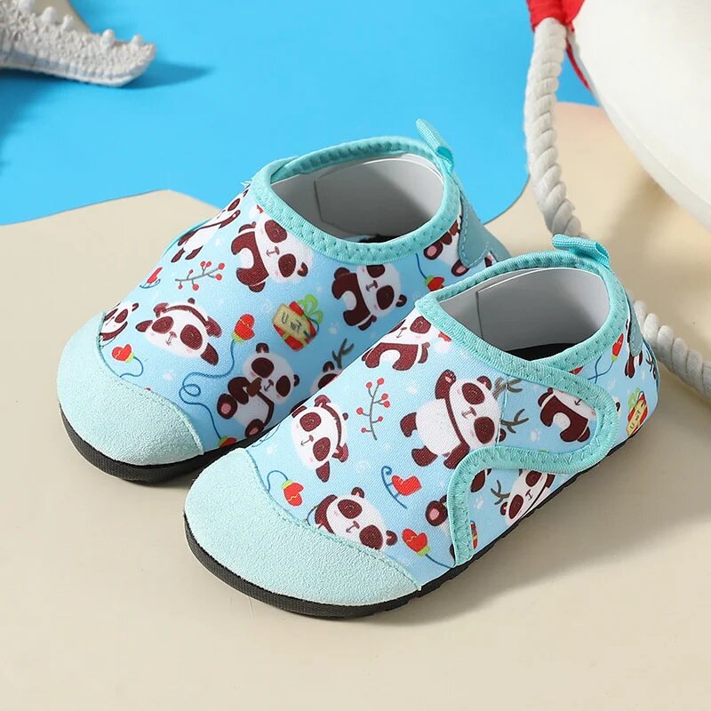 Детские пляжные тапочки Crickley мультпринт 32-33(insole 19cm), Panda