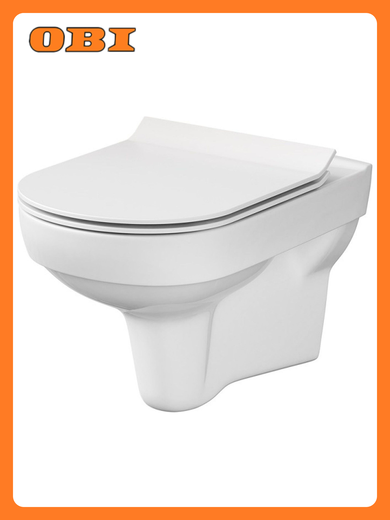 Подвесной унитаз Cersanit CITY СLEAN ON с сиденьем микролифт