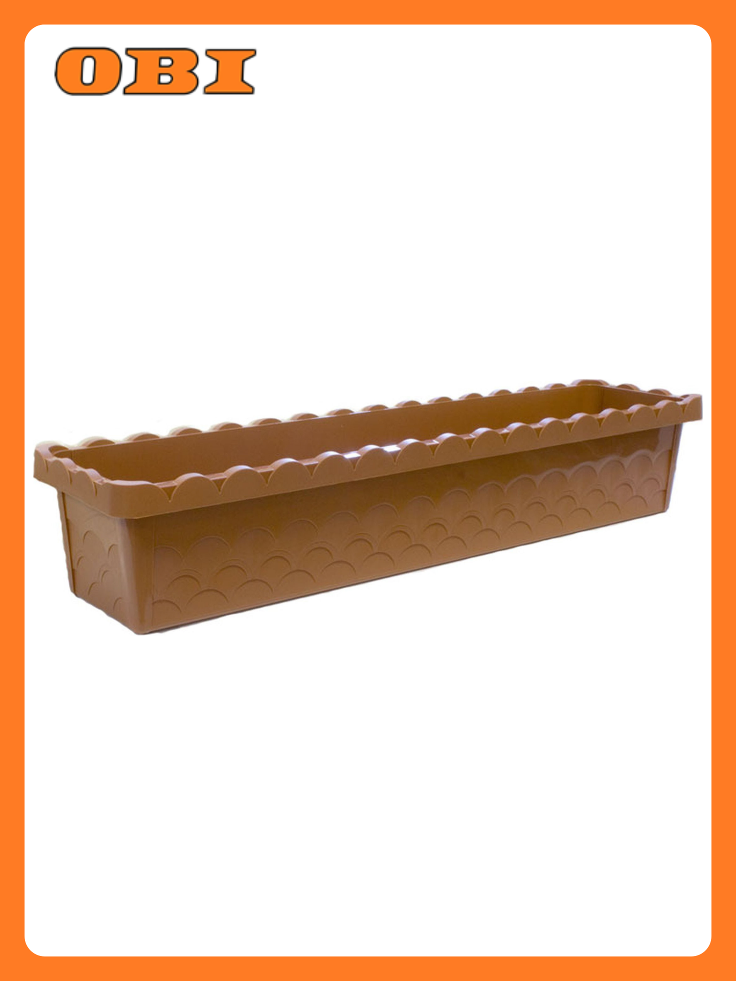 Ящик балконный Roxor Consumer Parad 1000 мм полипропилен коричневый