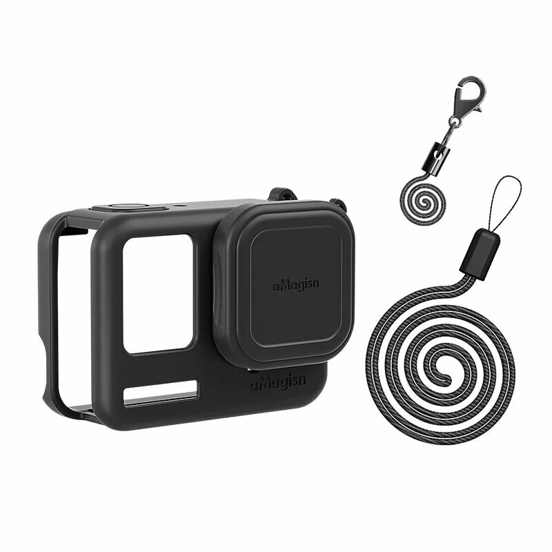 Insta360 AcePro черный силиконовый защитный чехол для объектива и корпуса камеры