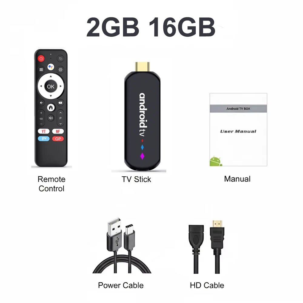 H96 MAX Android TV бокс 4K 2GB 16GB S905L3TS