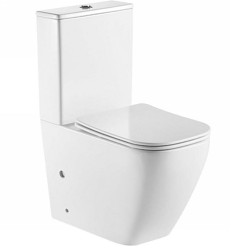 Унитаз компакт Azario Levanto AZ-1228A с бачком и сиденьем Микролифт