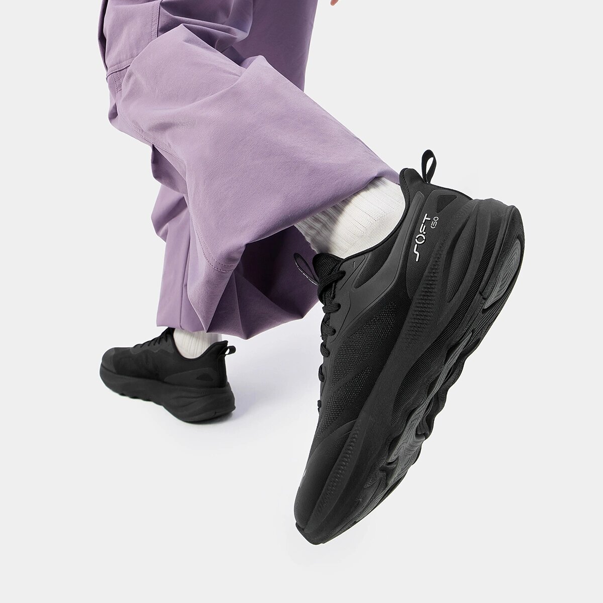 Кроссовки LI-NING, размер 10, черный — фото 1