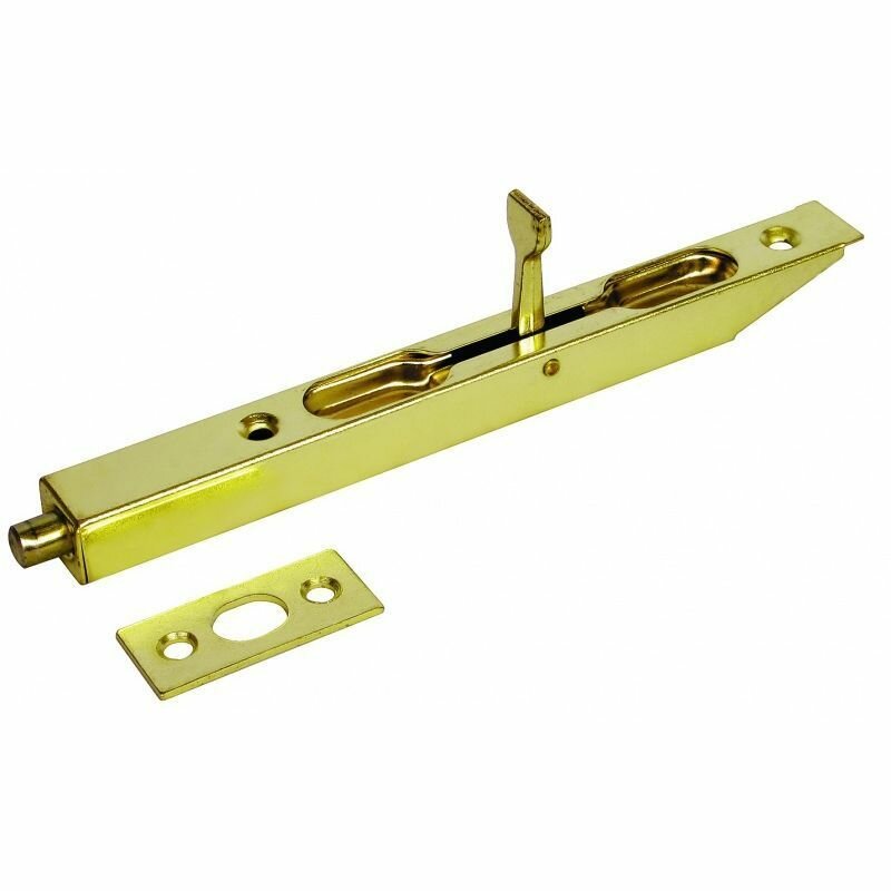 Ригель KL-5 140мм PB (золото) крепеж в комплекте