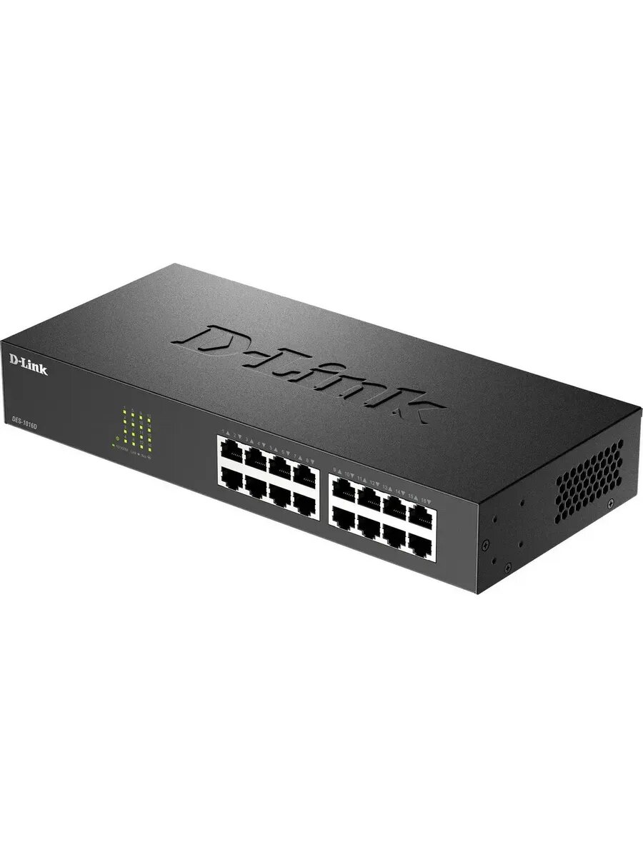 Коммутатор DES-1016D DES-1016D/I1A 16x100Мбит/с