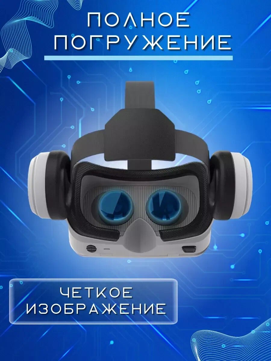 Очки виртуальной реальности Shinecon SC-G15E VR, для смартфонов, 3680х3140, — фото 1