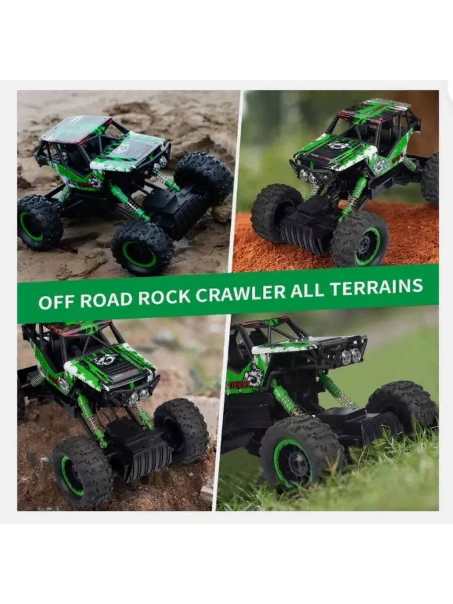 Радиоуправляемый краулер Double E E322-003, масштаб 1/12, питание от аккумулятора — фото 1