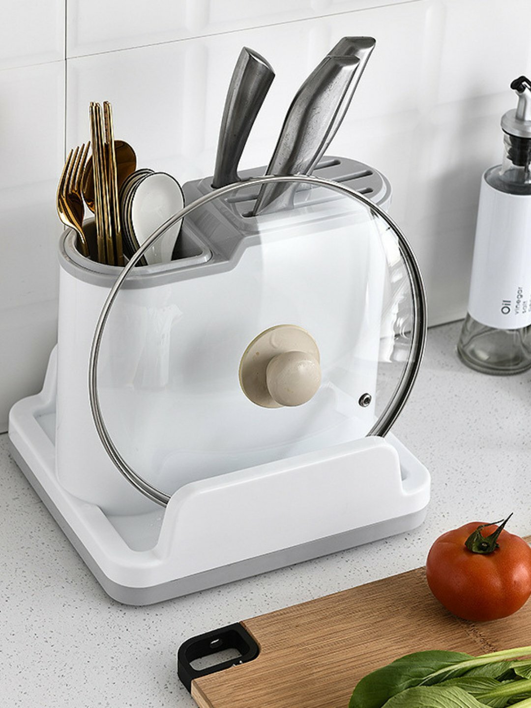 Органайзер для ножей, столовых приборов, сушилка для вилок, ложек (с-кост)