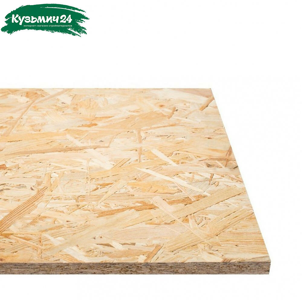 Плита OSB Россия 18х1250х2500 мм шлифованная для строительно-отделочных работ