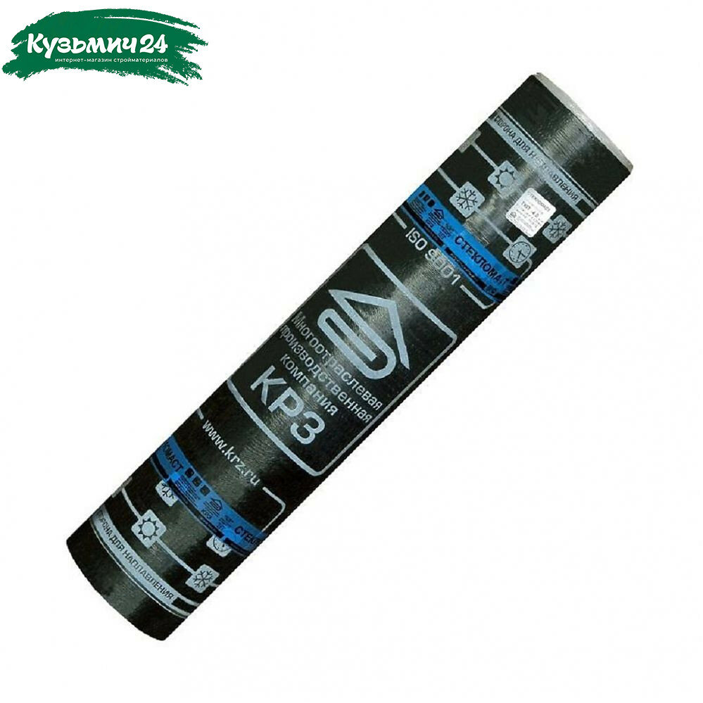 Гидростеклоизол ТКП-4 Рязанский КРЗ с гранитной посыпкой рулон 10 м