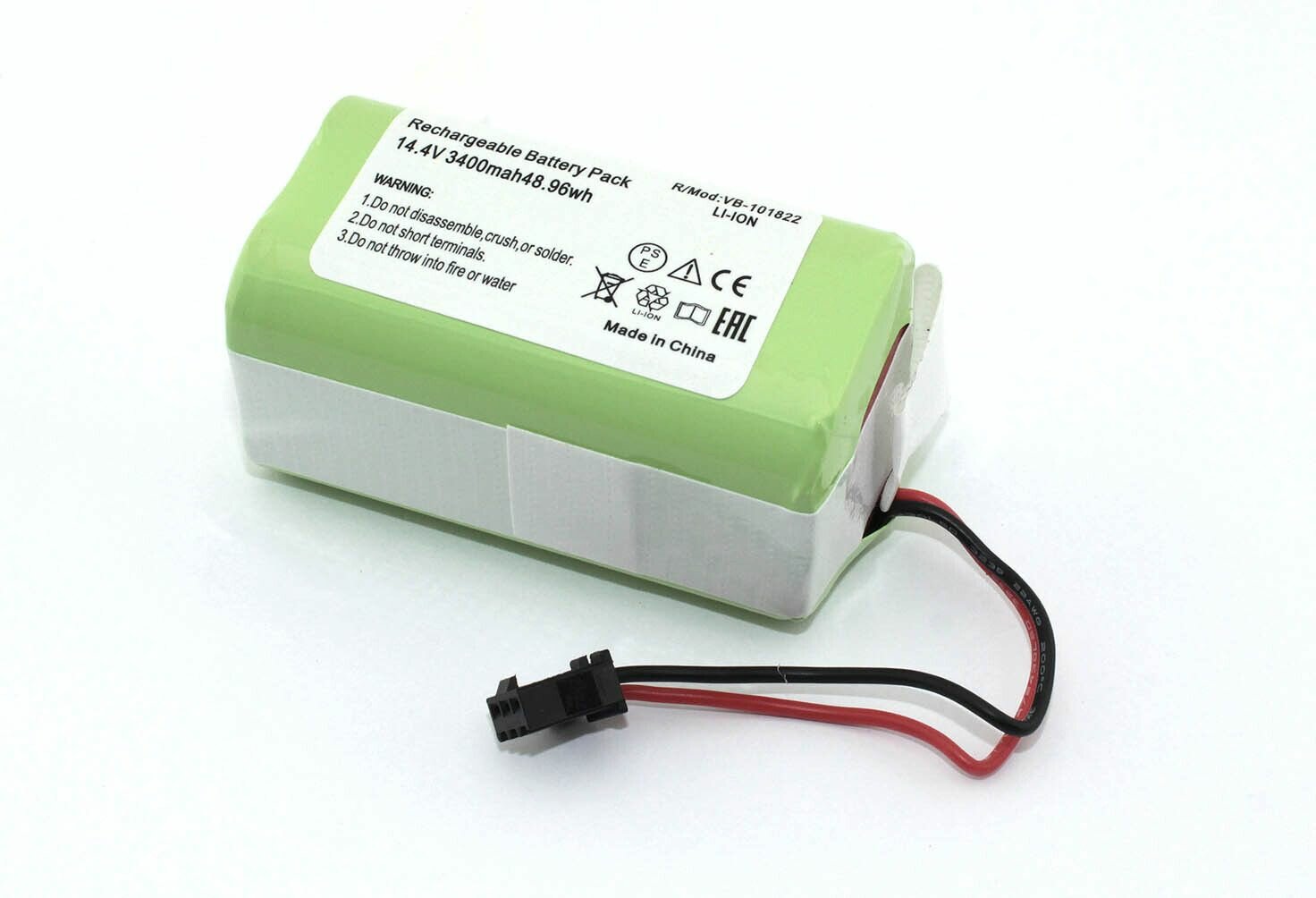 Аккумулятор для Mamibot ExVac660 ExVac680s ExVac880 ExVac660 680S 880 14,8V 3400mAh Li-Ion