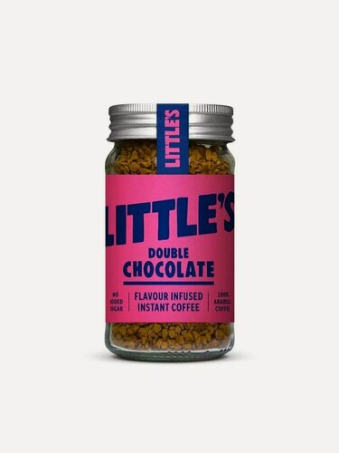 Изображение товара Кофе растворимый Littles Double Chocolate с ароматом шоколада Little's Ltd 50 г стекло Великобритания